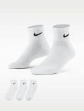 Calzini sneakers sport Nike - bianco - 0