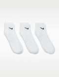 Calzini sneakers sport Nike - bianco - 2