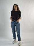 Maglia manica corta Knit - San Babila - cioccolato - 2
