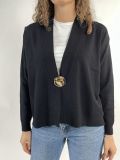Cardigan Knit - San Babila - nero - 1