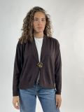 Cardigan Knit - San Babila - cioccolato - 0