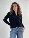Maglia manica lunga Knit - San Babila - nero - 0