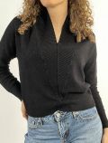 Maglia manica lunga Knit - San Babila - nero - 1