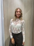 Maglia manica lunga Susy Mix - latte - 0