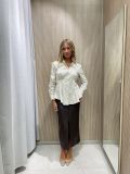 Camicia manica lunga San Babila - beige marrone - 3