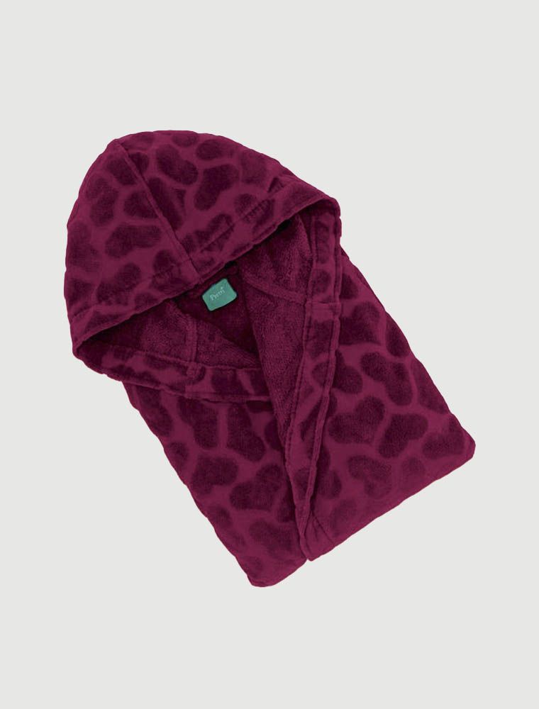 Accappatoio Pretti Uomo/Donna Modello Gessato - Morbido E Leggero Con Chiusura Stringata E Colletto A Cappello