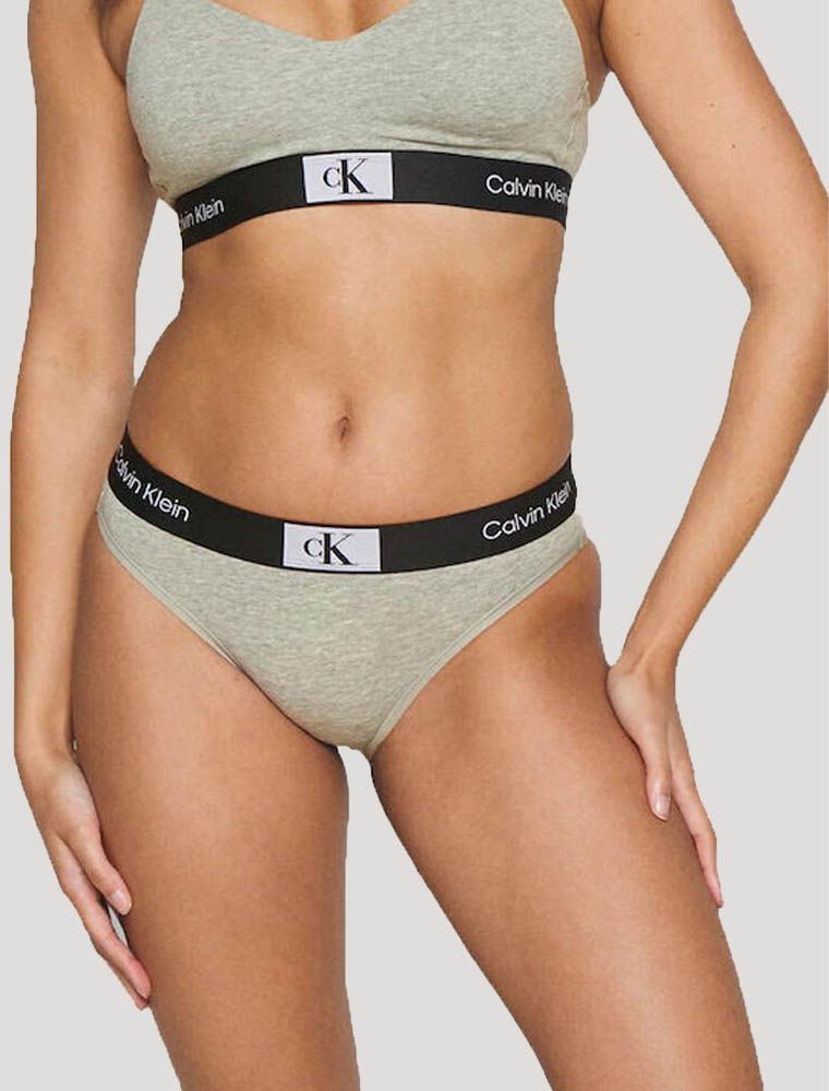 Slip Calvin Klein - grigio melange