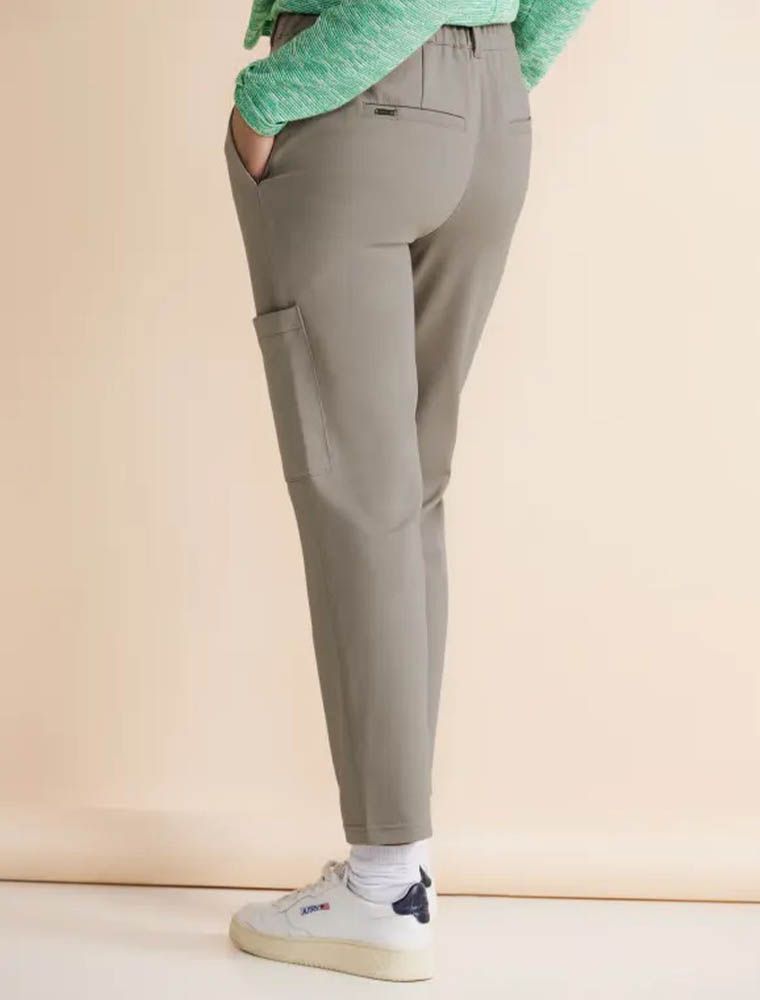 Street One 3715973 - Pantaloni Aderenti Rivestiti Donna - Vestibilità Slim Fit Con Tasche, Eleganti E Comodi