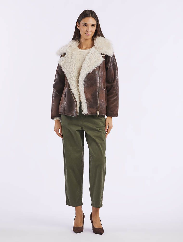 Giaccone montone Iblues moro Smartmoda Shop Online