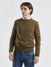 Pullover manica lunga Morgano - oliva