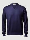 Pullover manica lunga Gran Sasso - blu