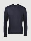 Pullover manica lunga Gran Sasso - blu