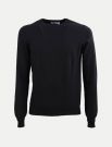 Pullover manica lunga Gran Sasso - nero