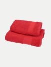 Completo asciugamani Gabel - rosso