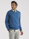 Maglia manica lunga casual Fynch-hatton - azzurro