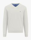 Maglia manica lunga casual Fynch-hatton - gesso