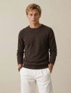 Maglia manica lunga casual Fynch-hatton - terra