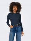 Maglia manica lunga Only - blu scuro