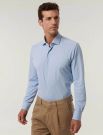 Camicia manica lunga Xacus - azzurro bianco