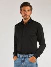 Camicia manica lunga Xacus - nero