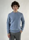 Maglia manica lunga casual Fynch-hatton - azzurro