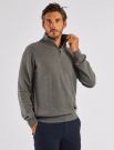 Lupetto zip Fynch-hatton - charcoal gray
