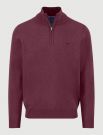 Lupetto zip Fynch-hatton - borgogna