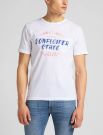 T-shirt manica corta Lee - white