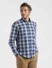 Camicia manica lunga casual Fynch-hatton - blu