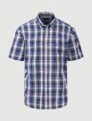 Camicia manica corta casual Fynch-hatton - blu lilla