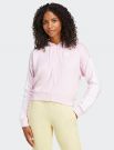 Felpa sportiva aperta Adidas - rosa