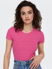 T-shirt manica corta Only - pink