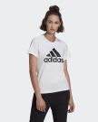 T-shirt manica corta sportiva Adidas - bianco
