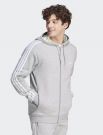 Felpa sportiva aperta Adidas - grey