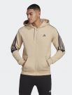 Felpa sportiva aperta Adidas - beige