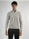 Lupetto zip Gran Sasso - latte