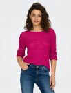 Pullover manica lunga Only - lampone