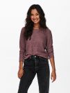 Pullover manica lunga Only - rosa marrone