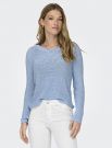 Pullover manica lunga Only - sky