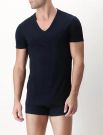 Maglia manica corta in cotone Perofil - blu