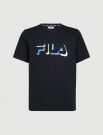 T-shirt manica corta sportiva Fila - black