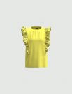 T-shirt manica corta Emme - giallo