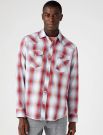 Camicia manica lunga casual Wrangler - red