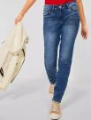 Pantalone jeans curvy Cecil - blu