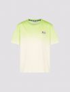 T-shirt manica corta sportiva Fila - panna verde