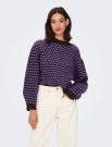 Pullover manica lunga Jdy - cioccolata