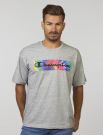 T-shirt manica corta sportiva Champion - grigio