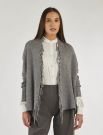 Cardigan Knit - grigio