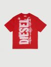 T-shirt manica corta Diesel - rosso