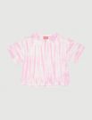 T-shirt manica corta Diesel - bianco rosa